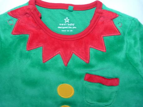 Sametový vánoční overal vel.74, 74