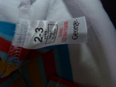 Bavlněné tričko vel.98, george,98