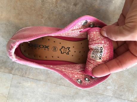 Růžové tenisky geox respira vel.36 uk3 us4 sneaker, geox,36