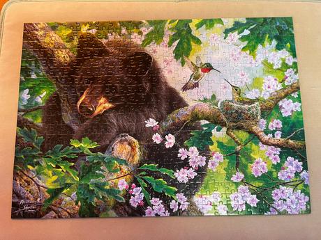 Puzzle castorland medvěd 500 dílků, 