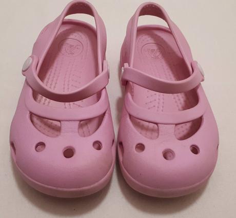 Crocs c9 - dětské gumové balerínky, sandálky, crocs,27