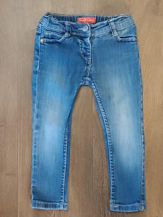 Dívčí rifle/džíny/kalhoty, zn.funky diva,vel.92/98, funky diva,92