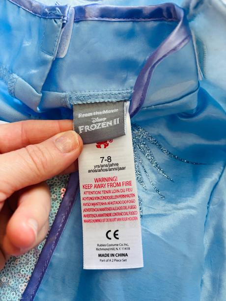 An8/ kostým elza frozen ii - v.7/8 let,