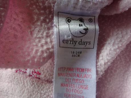 2x mikina fleesová mikina, vel. 86, early days,86