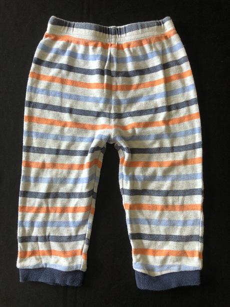Vel. 80 proužkované pyžamové kalhoty, 80
