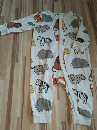 Overal se zvířátky 62 h&m, h&m,62