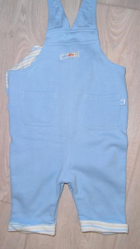 Kalhoty-tepláčky na kšandy 62/68, st. bernard,62