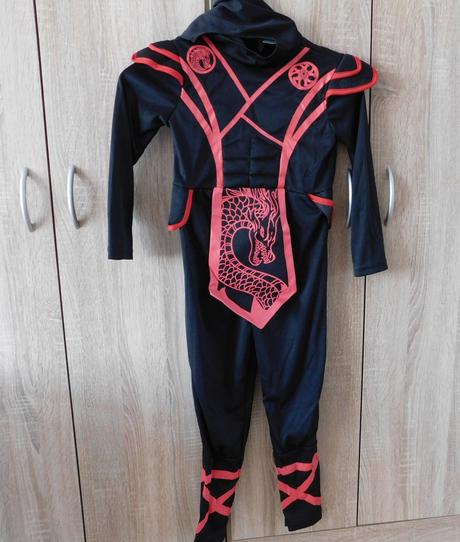 Kostým ninja vel.5/7let,