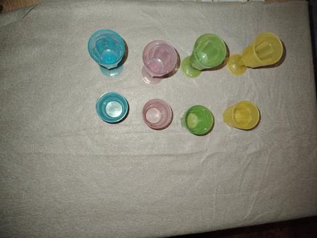 Sada sklenic-pohárků ikea na hraní, 