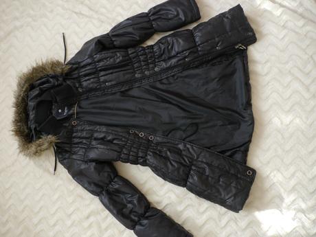 Cerny prosivany kabat od in linea firenze, 36