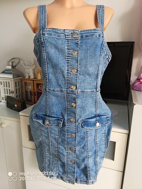 Šaty zn."h&m divided" vel."xl", h&m,xl