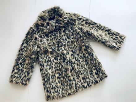 Kabát kožiškový jaro/podzim - v.4-5 let, 110