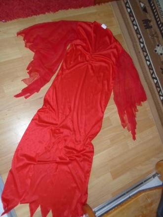 Maska kostým čert halloweeen uni, 