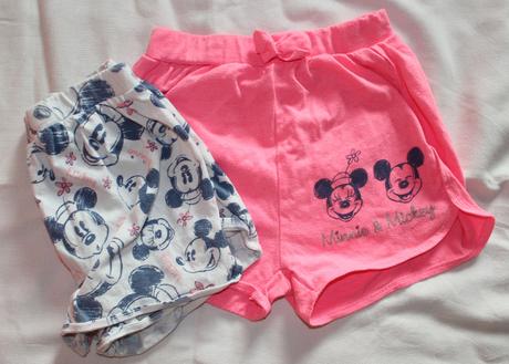 Av20. kraťasy 7 let, cena za 2 kusy, disney,122