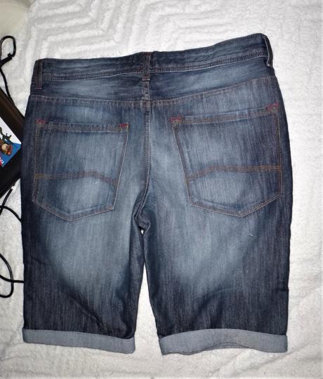 Džíny nad kolena - vel.l-max.xl, denim co,l