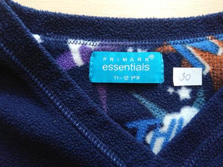 Fleesová mikina,primark,vel 140/146 (psaná 152), primark,140