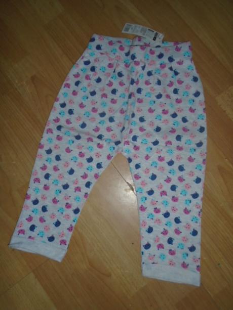 Tepláky kočička vel 86 a 92 bavlna buggy, pepco,86 / 92