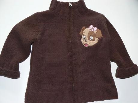 Teplý žinilkový svetr, h&m,86