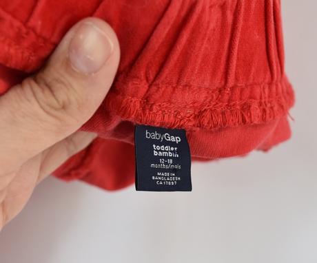 Džegíny vel. 12 - 18m, gap,86