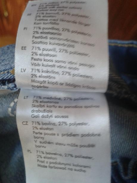 Džíny s elastanem lindex kupované nové pc 600 kč, lindex,110