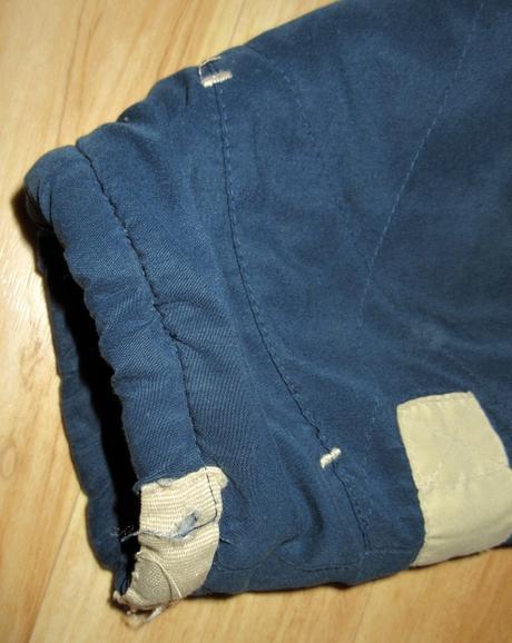 Komplet vyteplené kalhoty s vestou, 74