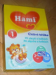 Hami 1 Citlivé bříško při zácpě a kolikách