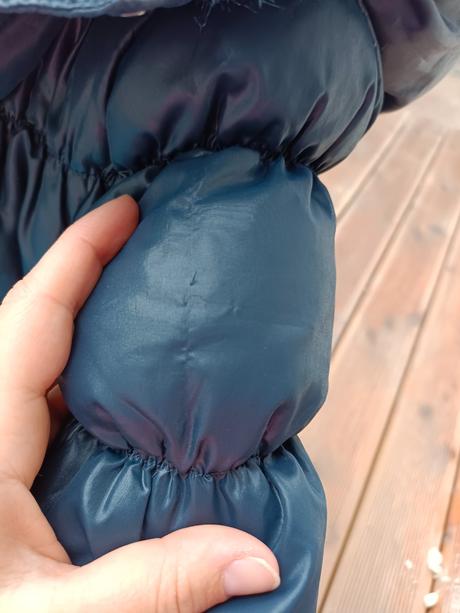 Péřová bunda/kabátek, benetton,74