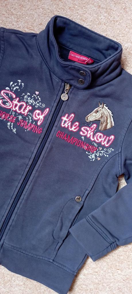 Mikina zn."salt and pepper" vel."116-122", 122