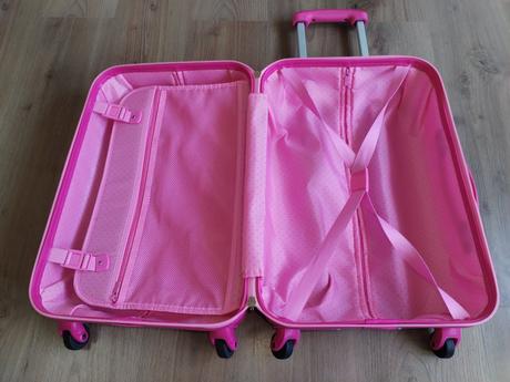 Dívčí cestovní kufr skořepinový, 