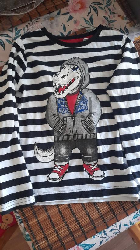 Tričko s dinosaurem 110, palomino,110