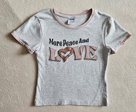 Dívčí kratší tričko, vel.146/152, zn.y.f.k., 146