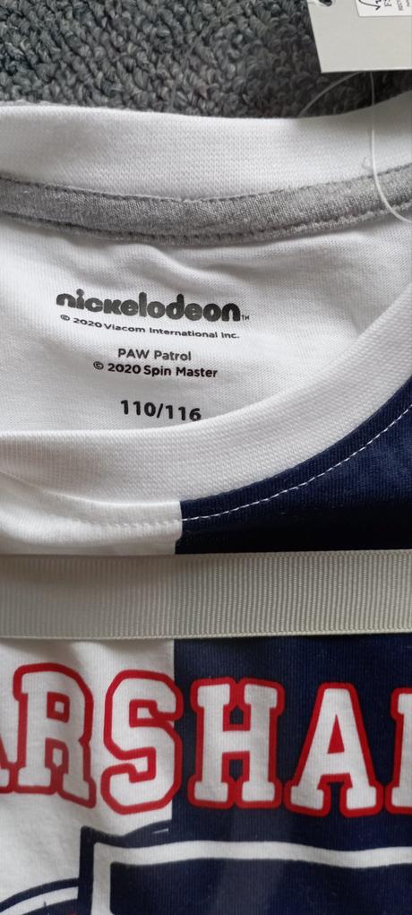 Komplet zn."nickelodeon" vel."110-116", nickelodeon,116