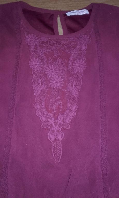 Šifónová blúza s krajkou zn. y.d., young dimension,122