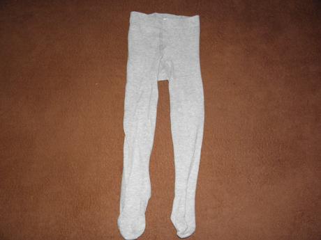 Šedé punčocháče zn. tchibo vel.98/104, tchibo,98