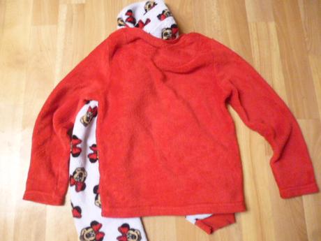 Flísový komplet vel. 7-8 minnie, disney,128