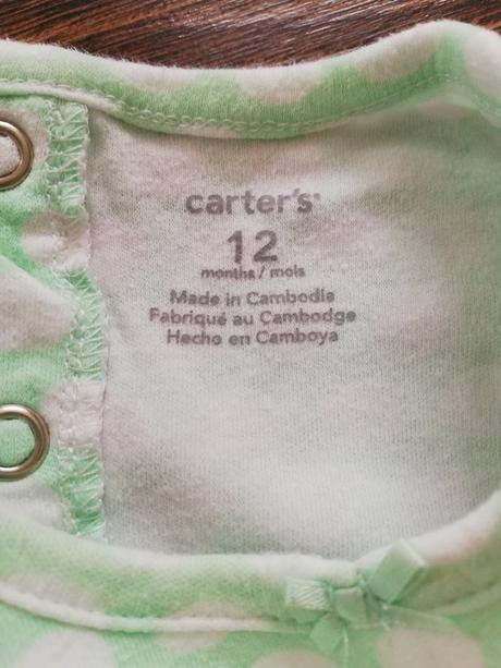 Body carter's s krátkým rukávem, carter's,80