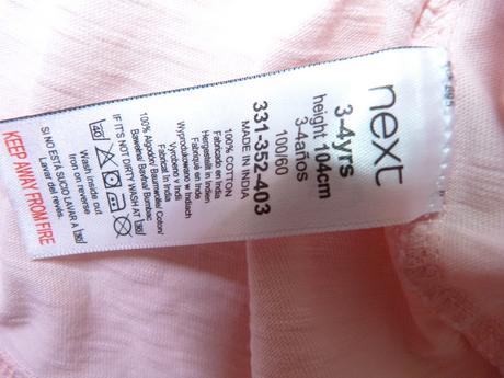 Bavlněné šatičky vel.104, next,104