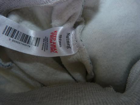 Tepláky s diny vel. 92, nutmeg,92