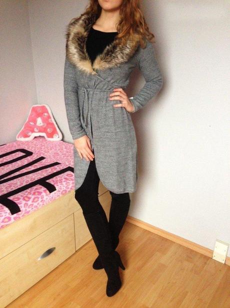 Dlouhý svetr, vel. s - m, m / s