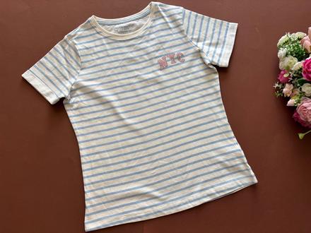 Triko krémové s pruhy dívčí - v.10/11 let, primark,146