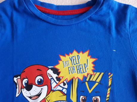 Dětské tričko tlapková patrola, vel.110/116, nickelodeon,110