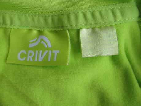 Dětské sportovní funkční tričko limetkové barvy, crivit,164
