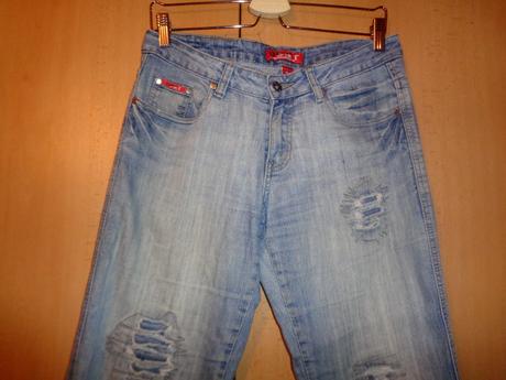 3/4 riflové kalhoty, l