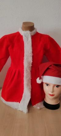 Vánoční šaty santa, 104