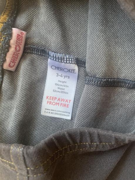 Kalhoty & džegíny cherokee vel. 104, cherokee,104