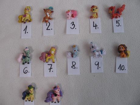 Postavičky-zvířátka princezen/ks 35kč, 