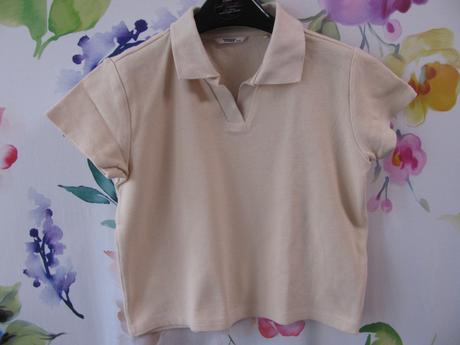 Béžové kratší bavlněné polotričko reserved, reserved,146