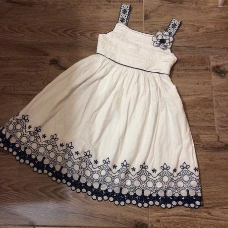 Bavlněné šaty s kytkou zn. monsoon, monsoon,152