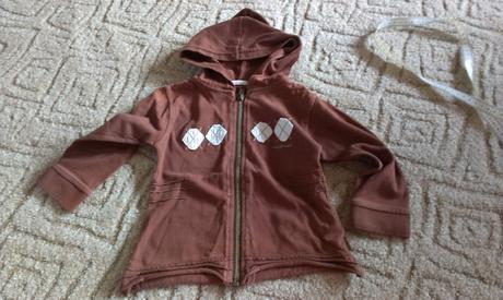 Značková mikina nappies vel.74, 74