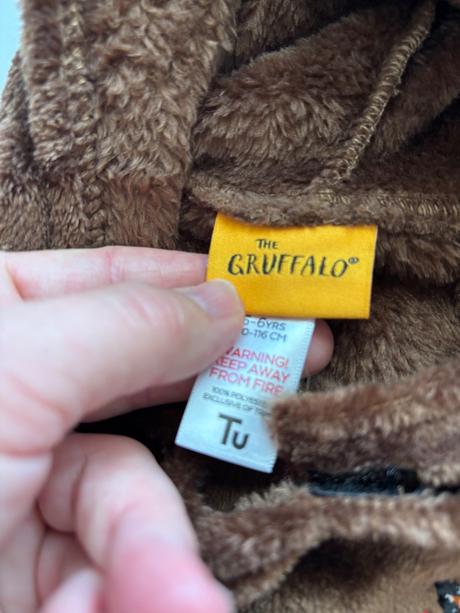 An9/ kostým gruffalo- v.5/6 let,